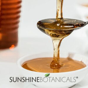 Honey for the simple syrup Stress-Busting Lavender Lemonade