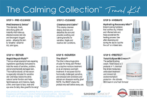 The Calming Collection Kit back