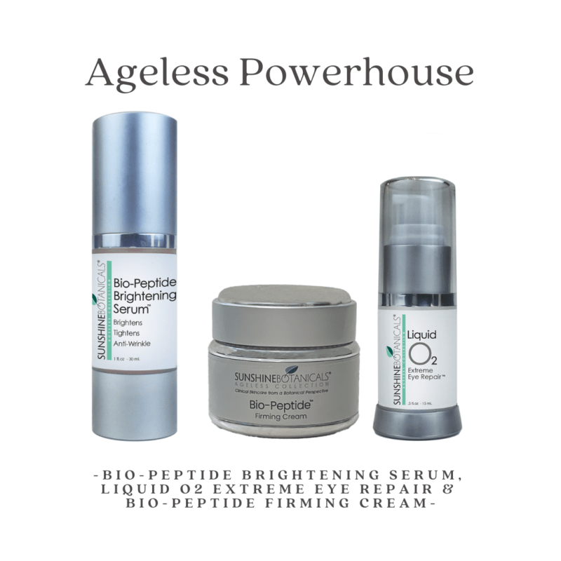 Introducing Ageless Powerhouse, the ultimate trio for comprehensive skincare transformation. Crafted with cutting-edge ingredients and advanced formulations, this powerhouse set targets multiple signs of aging, environmental damage, and uneven skin tone.